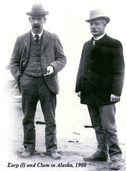 Wyatt Earp and John Clum