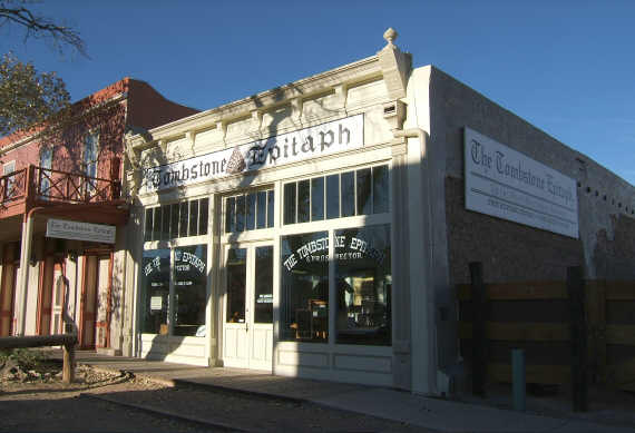 The Tombstone Epitaph building